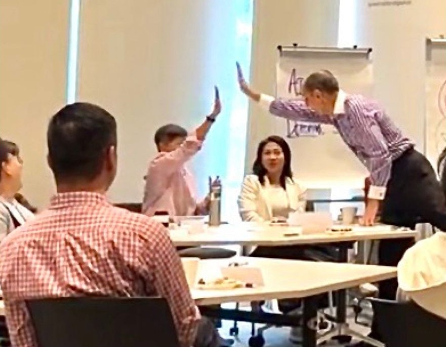 Participants in session at the Leadership Lab